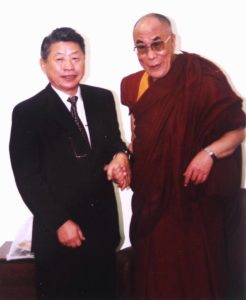 Prof. Dr. Ysao Yamamura e Dalai Lama